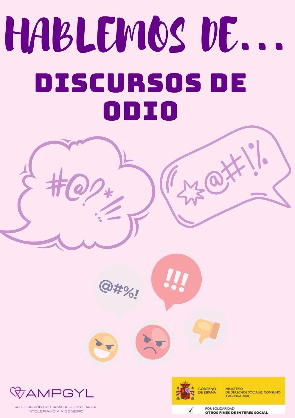 Hablemos de... DISCURSOS DE ODIO